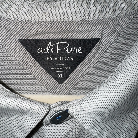 Men's Pebble Beach Golf Shirt: Adi Pure by Adidas Size XL - Picture 4 of 9